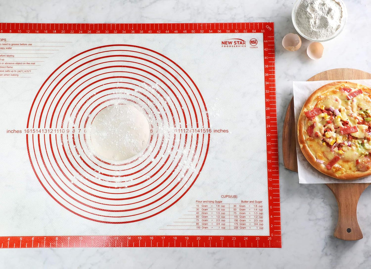 New Star Foodservice Silicone Pastry Mat, 20 x 28 Inch