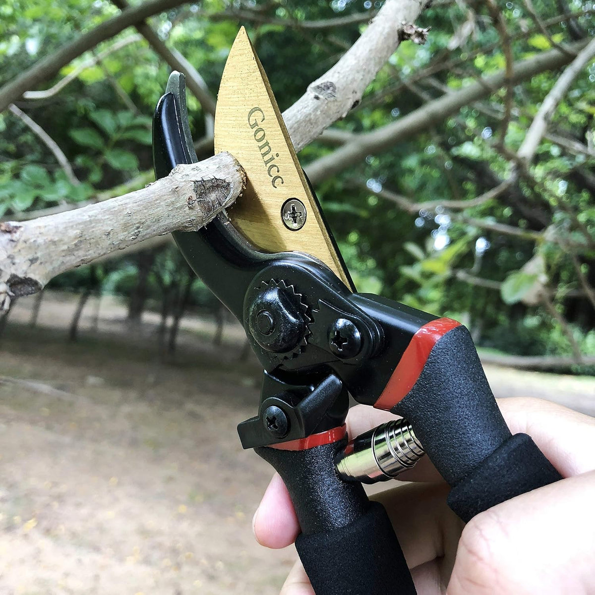 gonicc 8" Professional Premium Bypass Titanium Pruning Shears(GPPS-1003)