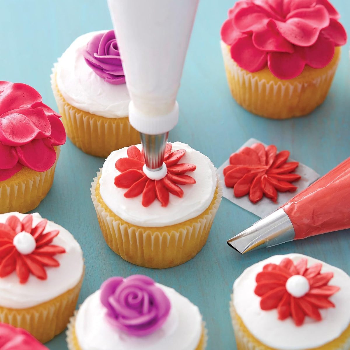 Wilton Master Cake Decorating Piping Tips Set, with Case