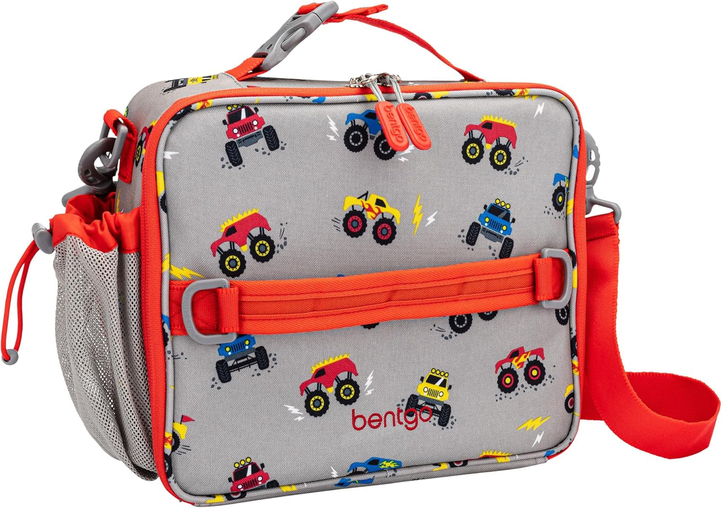 Bentgo Kids Lunch Bag - Durable, Double-Insulated Lunch Bag for Kids 3+; Holds Lunch Box, Water Bottle, & Snacks; Easy-Clean Water-Resistant Fabric & Multiple Zippered Pockets (Mermaid)