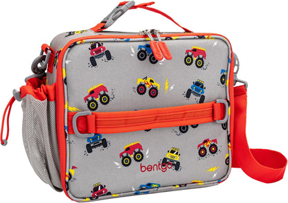 Bentgo Kids Lunch Bag - Durable, Double-Insulated Lunch Bag for Kids 3+; Holds Lunch Box, Water Bottle, & Snacks; Easy-Clean Water-Resistant Fabric & Multiple Zippered Pockets (Mermaid)