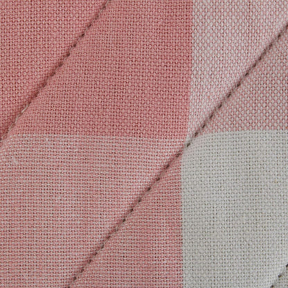 DII Gingham Check Kitchen Collection, Pink, Potholder Set