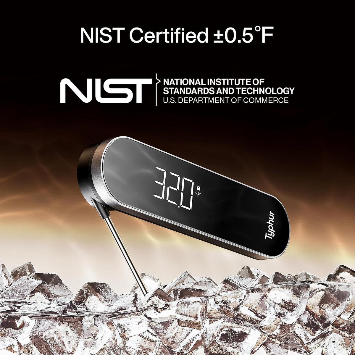 Typhur InstaProbe Core 0.5 Second Instant Read Meat Thermometer Digital