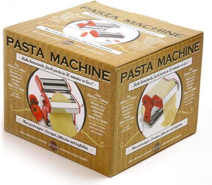 Norpro 1049R Pasta Machine, Red