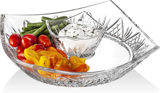 Godinger Dublin Chip and Dip Platter