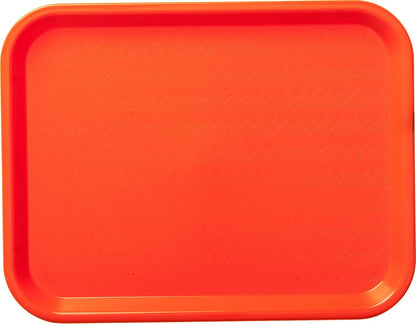Carlisle FoodService Products CT101403 Cafe Standard Plastic Cafeteria/Fast Food Tray, NSF Certified, BPA Free, 14" Length x 10" Width, Black