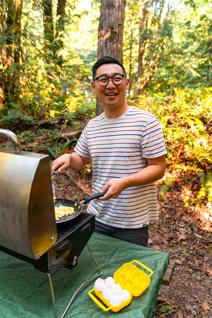 Coghlan's 12-Count Camping Egg Holder – Durable, Compact, Lightweight Storage Container for Outdoor Cooking, Travel, and Camping Adventures