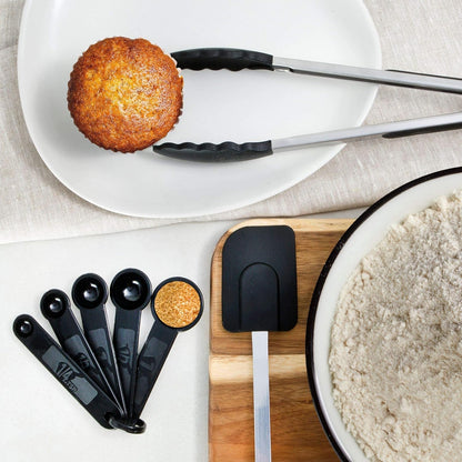Home Hero Silicone Kitchen Utensils Set - Heat Resistant Non-Scratch Cooking Utensils - Ergonomic Silicone Spatula Set - Dishwasher Safe Kitchen Tools - 26 Piece, Stone