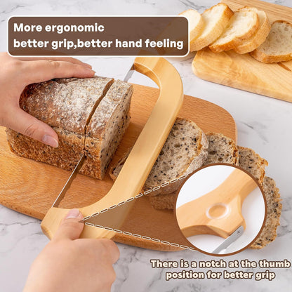 Sourdough Bread Knife for Homemade Bread Cutter, Bread Slicer for Homemade