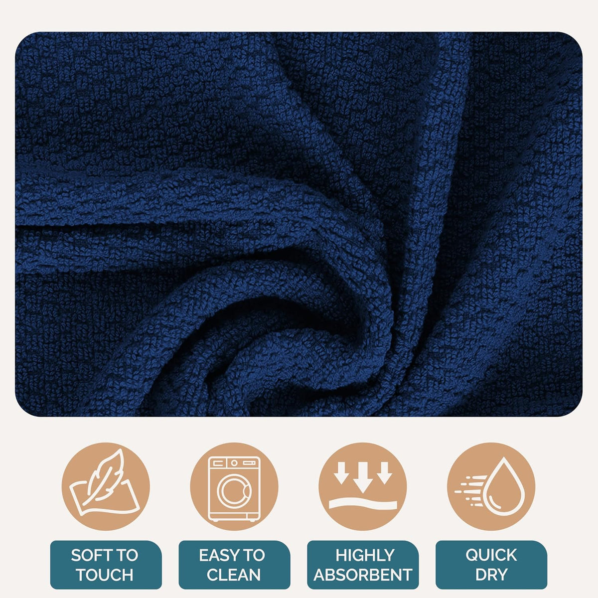 Casa Platino Potholders for Kitchens, 8-Piece – 500°F Heat Resistant Oven Mitts and Pot Holders, Mini Oven Mitt with Silicone Grip, 2 Kitchen Towels & 2 Dish Cloths – Durable & Non-Slip – Canyon Rose