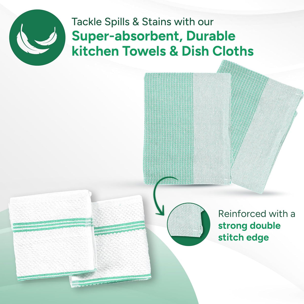 Casa Platino Potholders for Kitchens, 8-Piece – 500°F Heat Resistant Oven Mitts and Pot Holders, Mini Oven Mitt with Silicone Grip, 2 Kitchen Towels & 2 Dish Cloths – Durable & Non-Slip – Canyon Rose