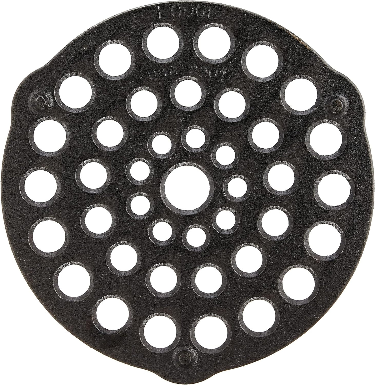 Lodge Cast Iron Meat Rack and Trivet, Pre-Seasoned, 8 Inches