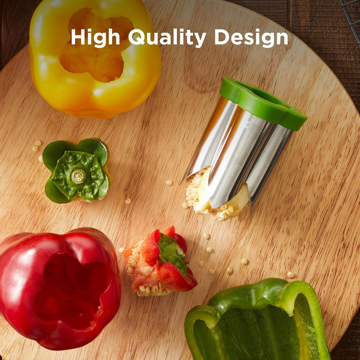 Chef'n 102-439-225 QuickCore Pepper Corer
