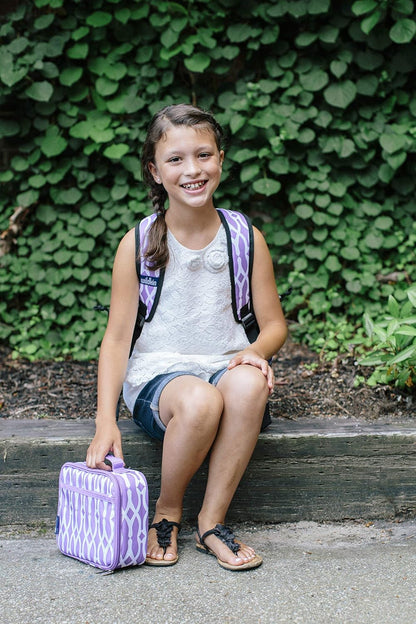 Wildkin Kids Insulated Lunch Box, Keeps Food Hot or Cold, BPA-Free with Mesh Pockets & Easy-Clean Lining – Ideal for School, Travel & Daycare – Holographic