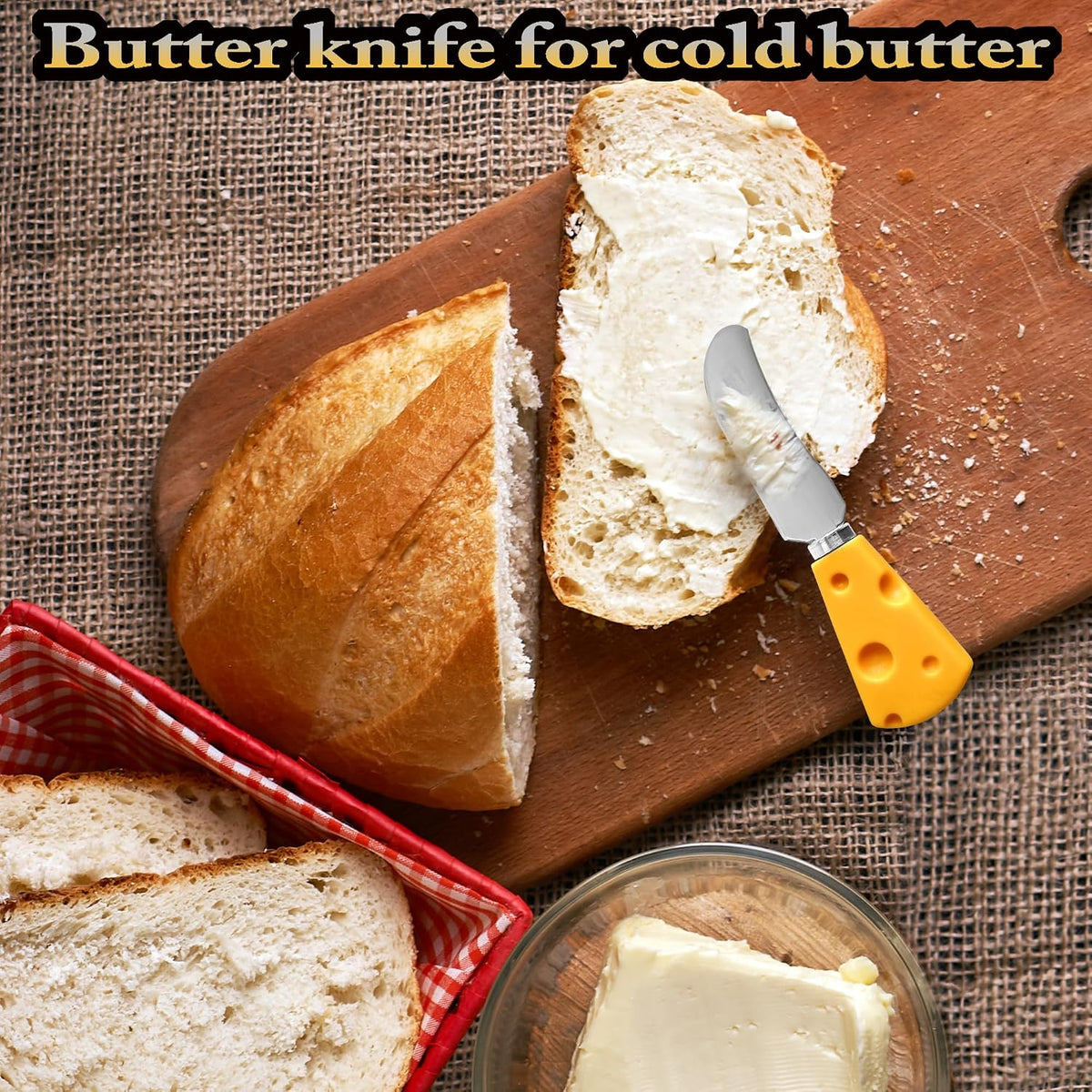 25 Piece Small Cheese Spreader Knives Set, Mini Stainless Steel Butter Knife Spreader with Wooden Handle for for Charcuterie Board, Sandwiches, Cocktail Spreaders, Dips, 4.7 inch