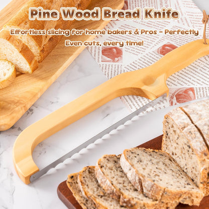 Sourdough Bread Knife for Homemade Bread Cutter, Bread Slicer for Homemade