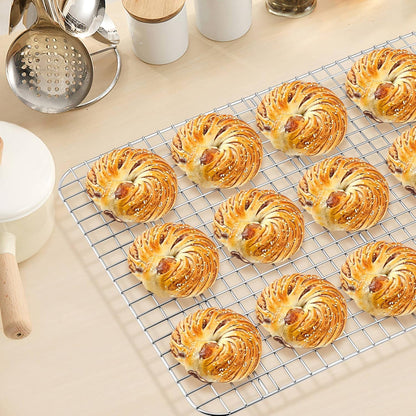 TeamFar Cooling Rack, 8.75”x6.25” Stainless Steel Baking Grid Wire Rack