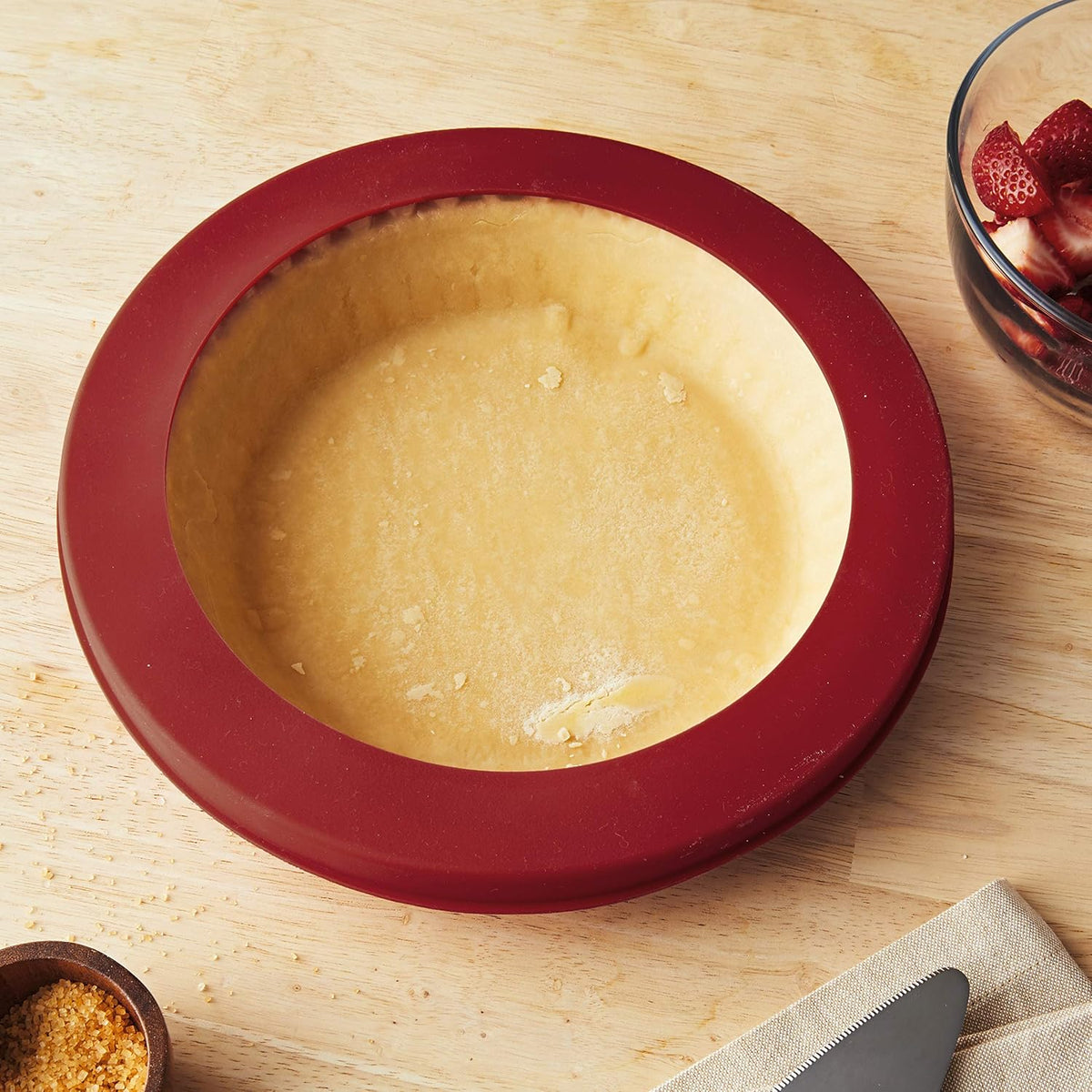Fox Run One Piece Pie Crust Shield, Carbon Steel, 10-Inch