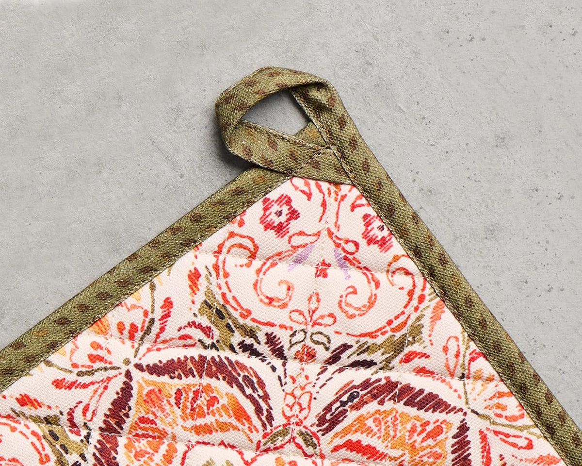 Maison d' Hermine Pot Holders 100% Cotton Potholders (8" x 8") - Colors A
