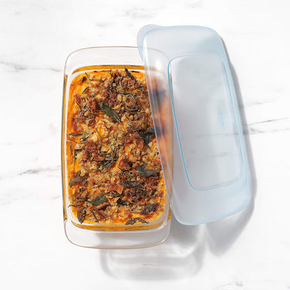 OXO Good Grips GLASS PIE PLATE WITH LID