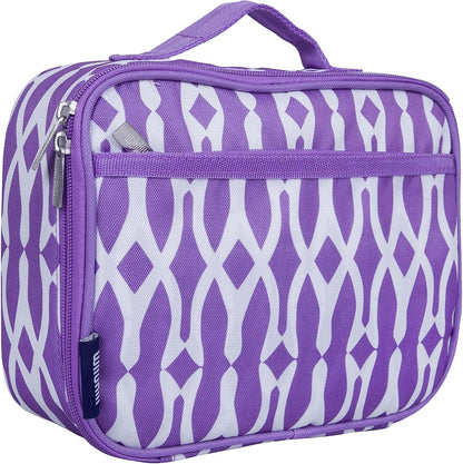 Wildkin Kids Insulated Lunch Box, Keeps Food Hot or Cold, BPA-Free with Mesh Pockets & Easy-Clean Lining – Ideal for School, Travel & Daycare – Holographic