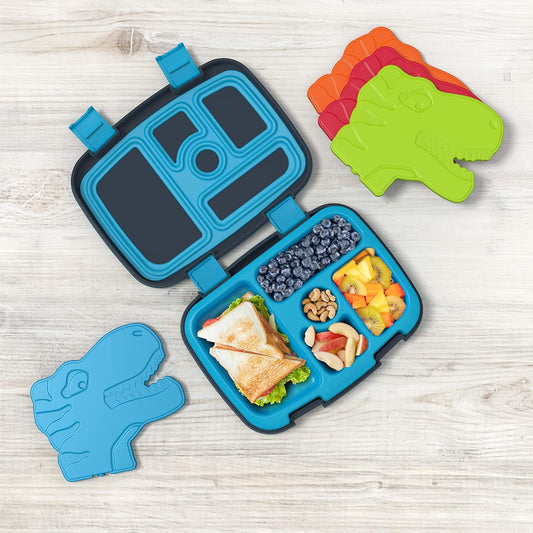 Bentgo Buddies Reusable Ice Packs: Slim Design for Lunch Boxes, Lunch Bags, and Coolers, Quick Freeze, PFAS- and BPA-Free, Multicolored 4-Pack (Fairies - Glitter Edition)