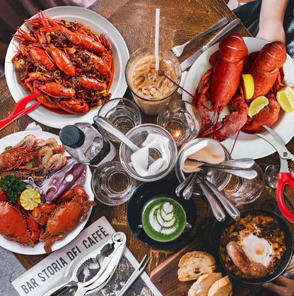 Crab Leg Crackers and Tools - Lobster Crackers and Picks Set