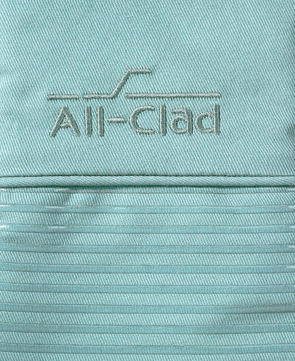 All-Clad Silicone Oven Mitts: Heat Resistant up to 500 Degrees - 100% Cotton & Silicone, 14"x7" Oven Mitt for Kitchen and Barbeque, Pewter