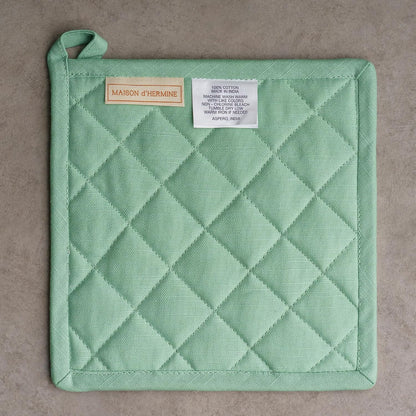 Maison d' Hermine Pot Holders 100% Cotton Potholders (8" x 8") - Colors A