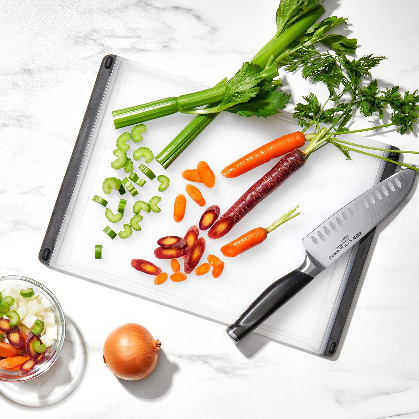 OXO Good Grips Plastic Everyday Cutting Board