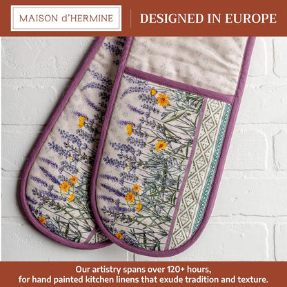 Maison d' Hermine Pot Holders 100% Cotton Potholders (8" x 8") - Colors B