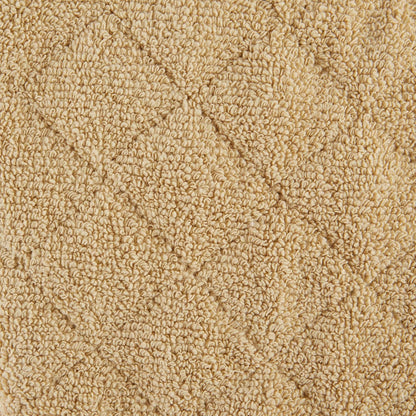 DII Basic Terry Collection 100% Cotton Quilted, Oven Mitt, Brown, 2 Piece
