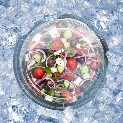 Prep Naturals 50 Pack Meal Prep Containers Reusable | BPA-Free Meal Prep Containers - Airtight Lids, Microwave, Freezer & Dishwasher Safe (50-Pack, 25 oz)