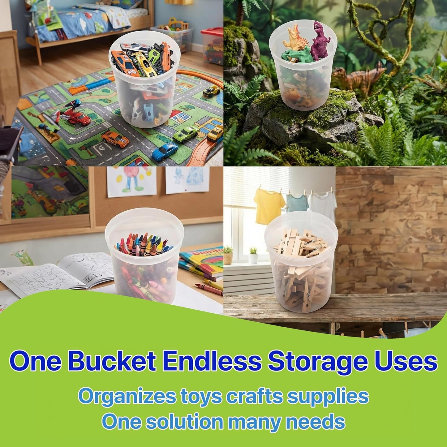 Food Storage Containers [10 Set] x [32 oz] Plastic Deli Containers with Lids Soup Meal Prep Containers | BPA Free | Stackable | Leakproof | Microwave/Dishwasher/Freezer Safe (10 Set, 32 oz)