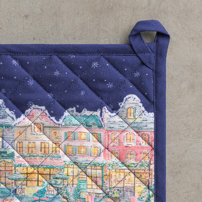 Maison d' Hermine Pot Holders 100% Cotton Potholders (8" x 8") - Colors B