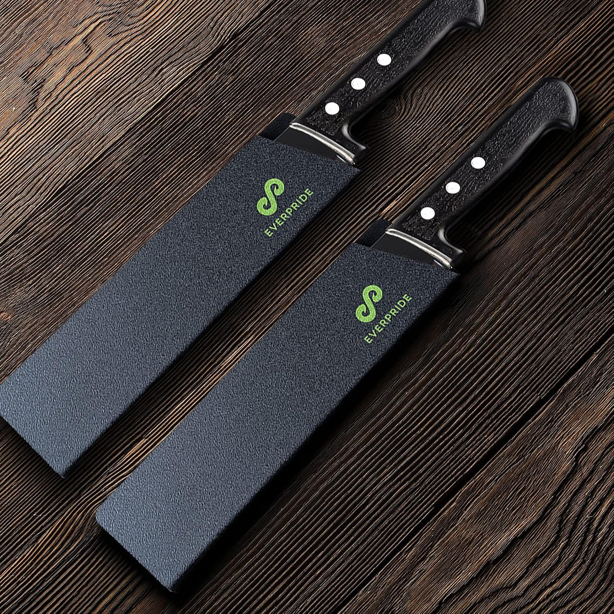 EVERPRIDE 8 Inch Chef Knife Sheath Set, 2-Piece Set