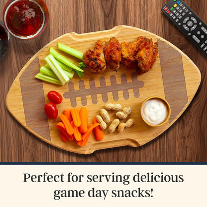 Totally Bamboo Flip, Serve & Store Charcuterie Board with Lid, Reversible Bamboo Cutting Board and Portable Cheese Tray with Compartments, Locking Travel Cover, 15.5 x 11.5 Inches