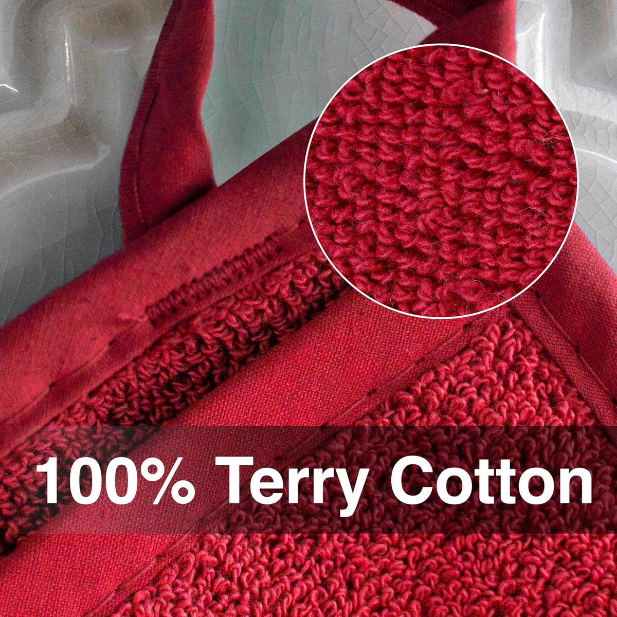 RITZ Terry Pocket Mitt & Hot Pad: Unparalleled Heat Resistant, Durable 100% Cotton – Ergonomically Designed for Optimal Grip – Easy-Care Machine Washable –, Federal Blue