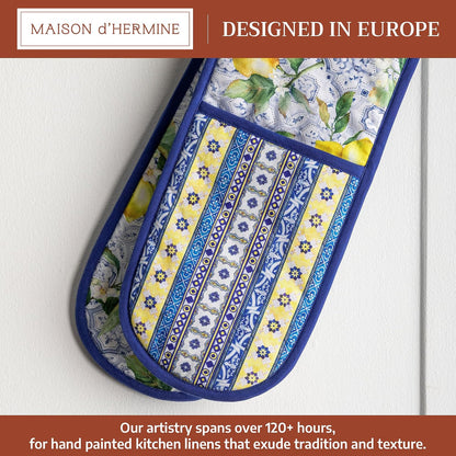 Maison d' Hermine Pot Holders 100% Cotton Potholders (8" x 8") - Colors B