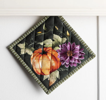 Maison d' Hermine 100% Cotton Oven Mitt & Pot Holder Set (7.5"x13" & 8"x8") - Colors C