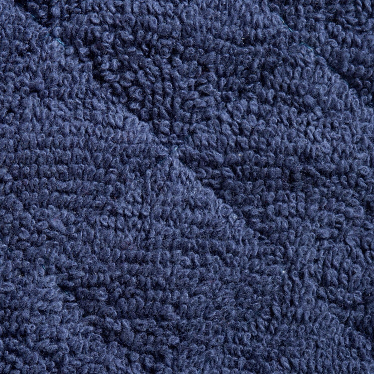 DII Basic Terry Collection Quilted 100% Cotton, Pan Handle, Nautical Blue