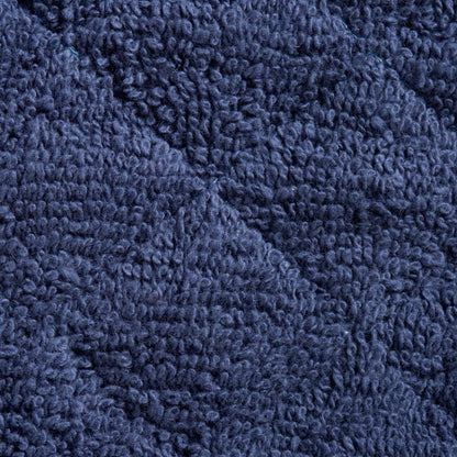 DII Basic Terry Collection Quilted 100% Cotton, Pan Handle, Nautical Blue