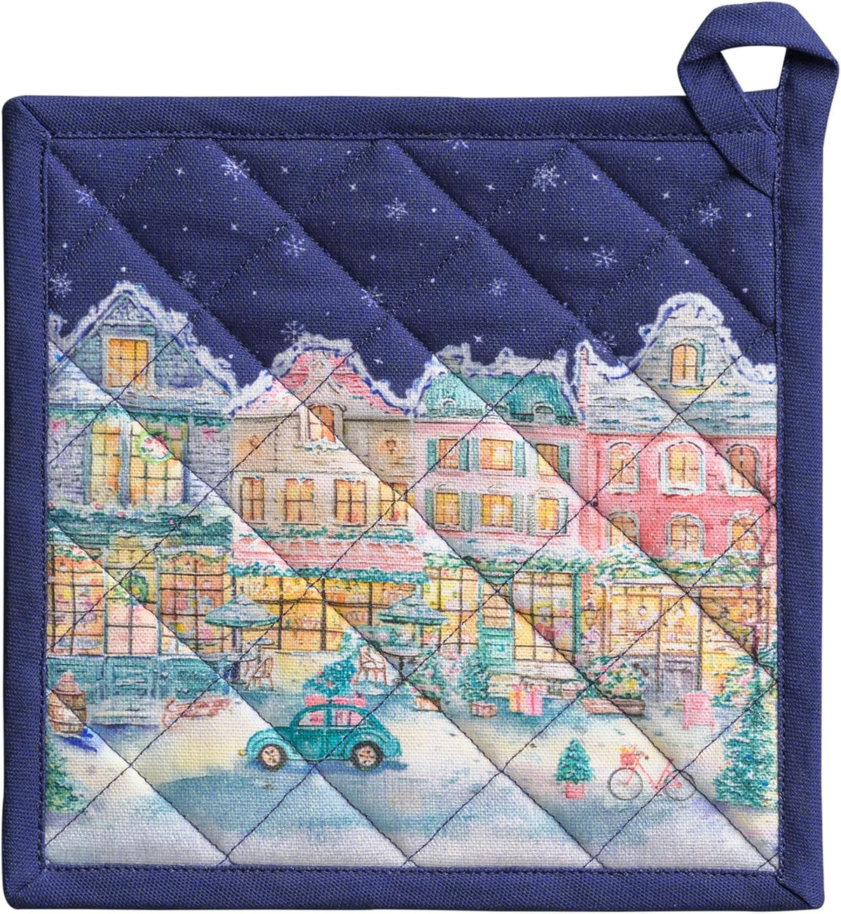 Maison d' Hermine Pot Holders 100% Cotton Potholders (8" x 8") - Colors B