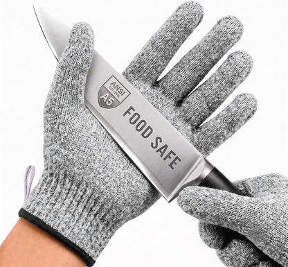 A5 Cut Resistant Gloves, Food Grade Kitchen Safety Gloves