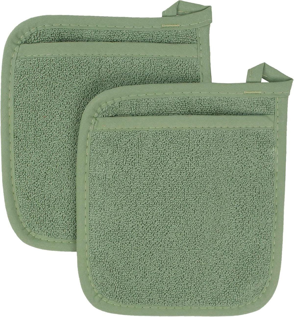 RITZ Terry Pocket Mitt & Hot Pad: Unparalleled Heat Resistant, Durable 100% Cotton – Ergonomically Designed for Optimal Grip – Easy-Care Machine Washable –, Federal Blue