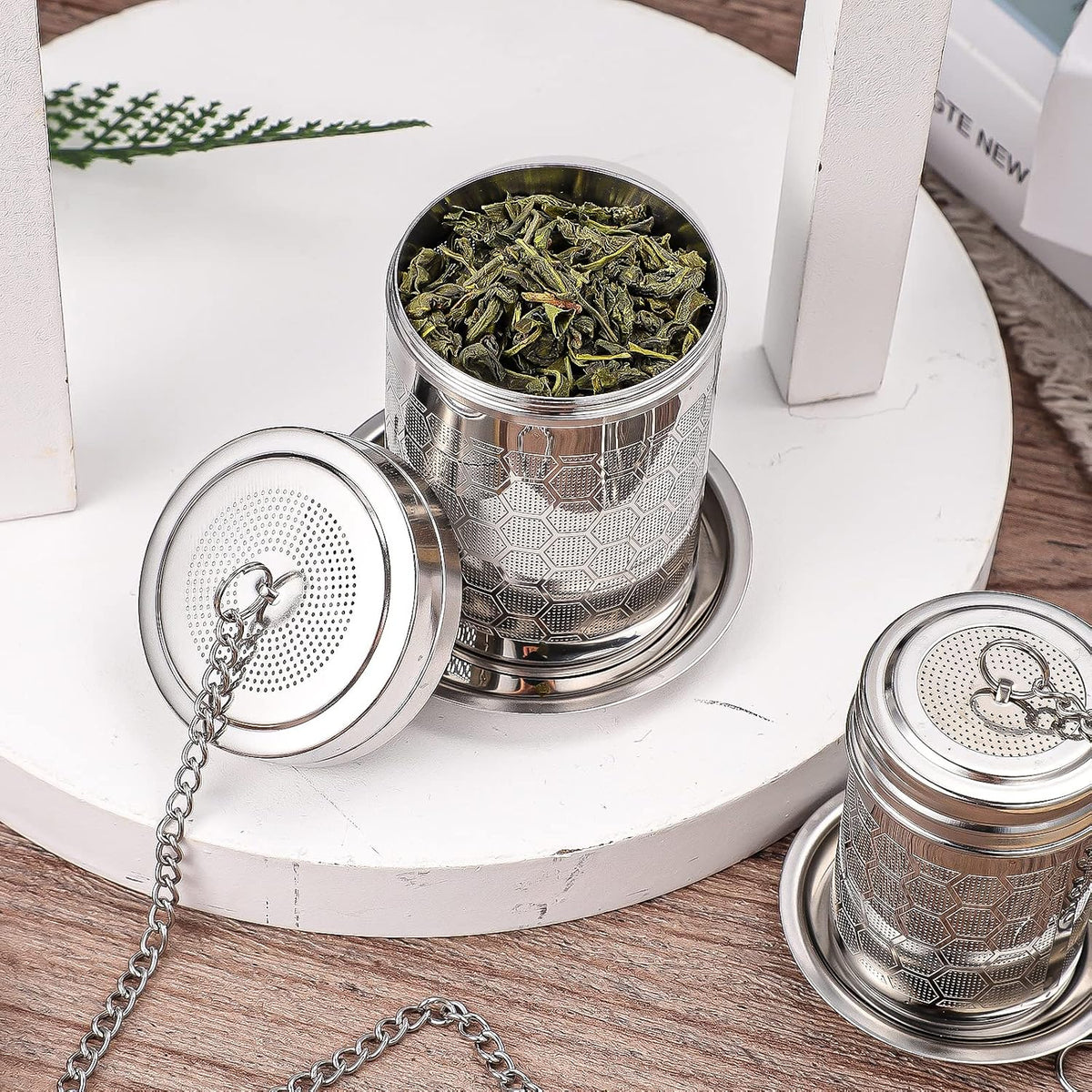 2 Pack Tea Infusers For Loose Tea, 304 Stainless Steel, 2 Inch