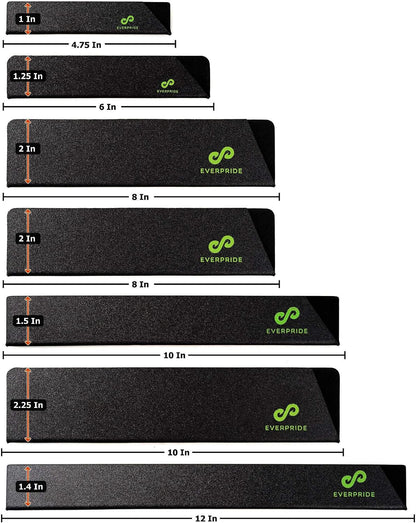 EVERPRIDE Chef Knife Sheath Set Universal Blade Edge Cover Guards for Chef’s and Kitchen Knives – Durable, BPA-Free, Felt Lined, Sturdy ABS Plastic – Knives Not Included