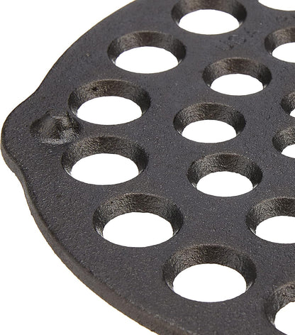 Lodge Cast Iron Meat Rack and Trivet, Pre-Seasoned, 8 Inches