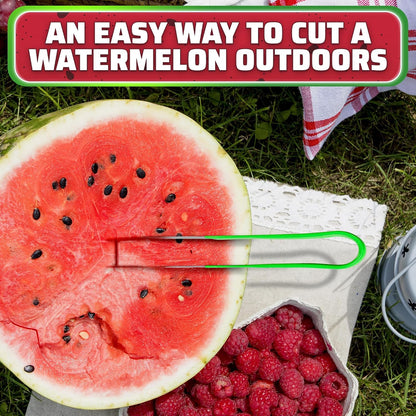 Watermelon Slicer Cutter Tool, Stainless Steel, Easy Grip, Durable