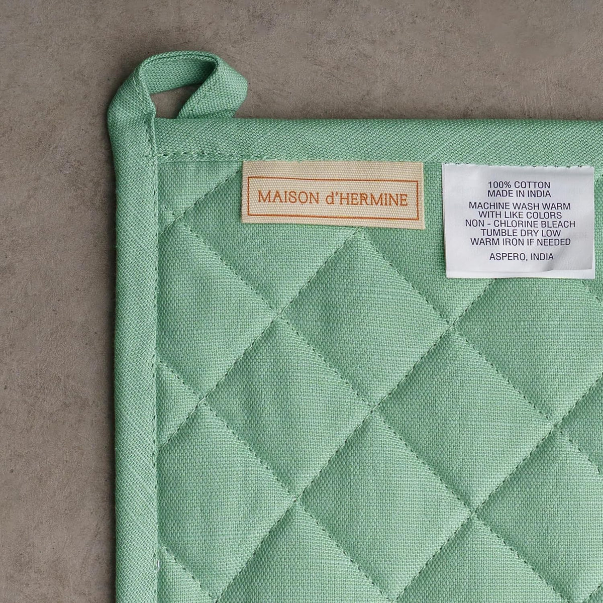 Maison d' Hermine Pot Holders 100% Cotton Potholders (8" x 8") - Colors A